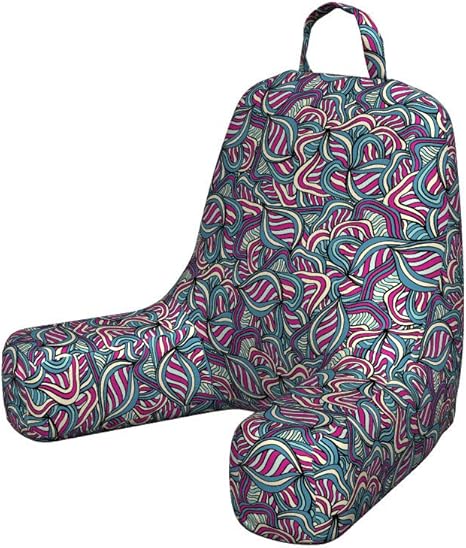 Amazon.com: Ambesonne Abstract Reading Pillow Cover, Hand ...