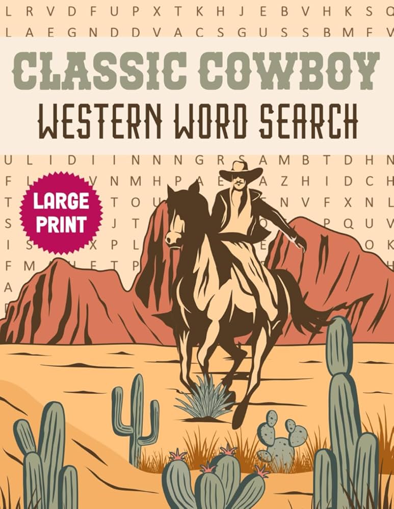 classic-cowboy-western-word-search-100-western-large-print-word-find-puzzle-book-for-adults-who-love-tv-westerns-wild-west-cowboys-nostalgia-pinnannah-publishing-9798326763358-amazon-com-books for Free Printable Cowboy Word Search Classic Cowboy: Western Word Search, 100 Western Large Print Word Find Puzzle Book: For Adults Who Love TV Westerns, Wild West, Cowboys & Nostalgia: Pinnannah Publishing: 9798326763358: Amazon.com: Books for Free Printable Cowboy Word Search