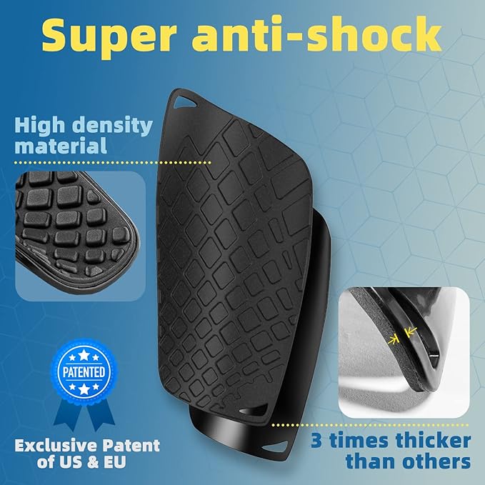 The Sportout Shin Guards Youth are designed to provide superior protection for young soccer players during games and practices. These shin guards are suitable for kids, youth, and adults, making them a versatile option for players of all ages. The hard shell design helps prevent injuries from impacts and collisions on the field, giving players confidence to play at their best.