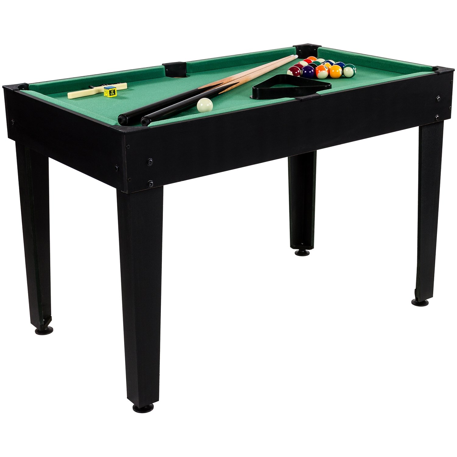 GAMES PLANET Multigame Spieletisch Mega 15 in 1, inkl. komplettem Zubehör, Spieltisch mit Kickertisch, Billardtisch, Tischtennis, Speed Hockey, 3 Dekorvarianten