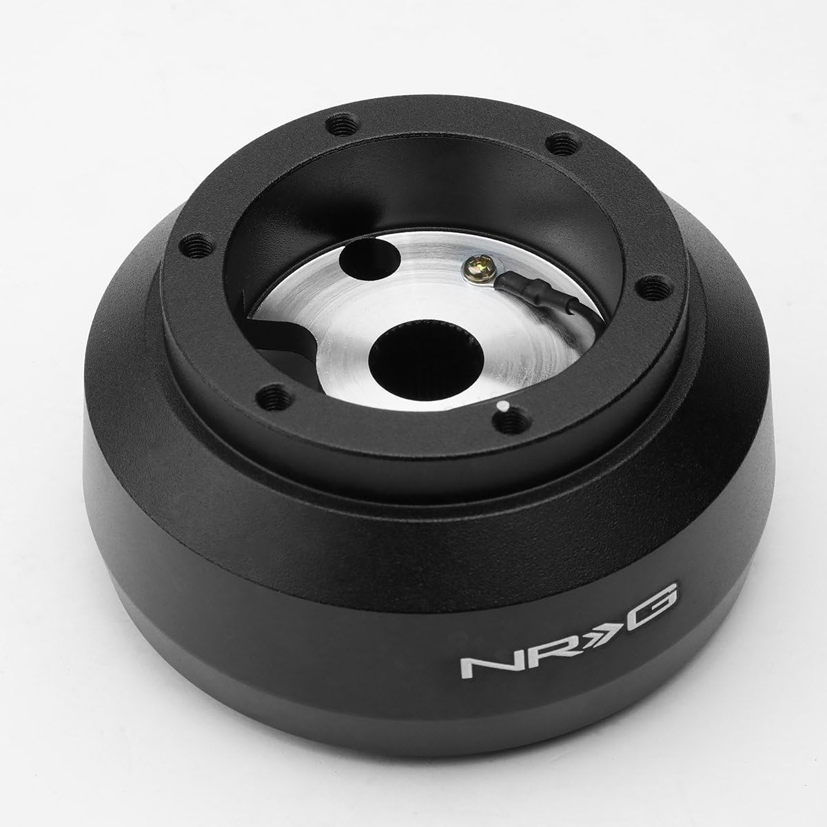 Auto Dynasty Replacement for Porsche 911/944/968/986 Powder-Coated NRG Steering Wheel 6-Hole Hub Adapter Kit