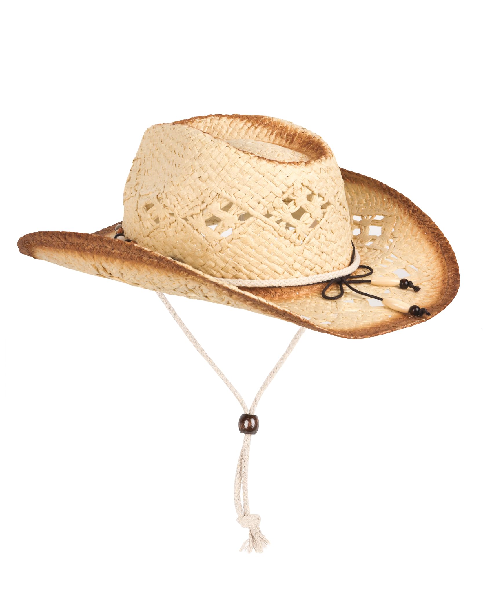 Zylioo Oversize XXL Straw Cowboy Hats,Large Summer Fedora Hat,Unisex Wide Brim Beach Hat with Belt Buckle