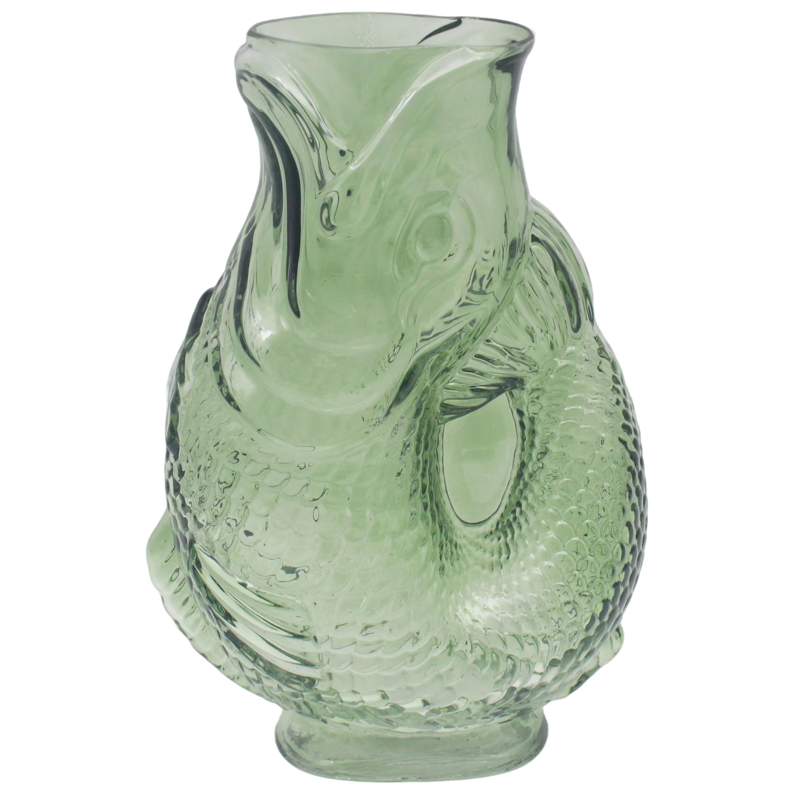 Carafe à poisson originale et vase de décoration vert : idée cadeau réutilisable