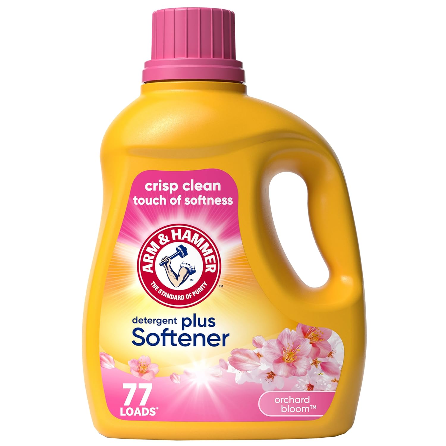ARM HAMMER Plus a Touch of Softener 77 Loads Liquid Laundry Detergent 100 5 Fl oz