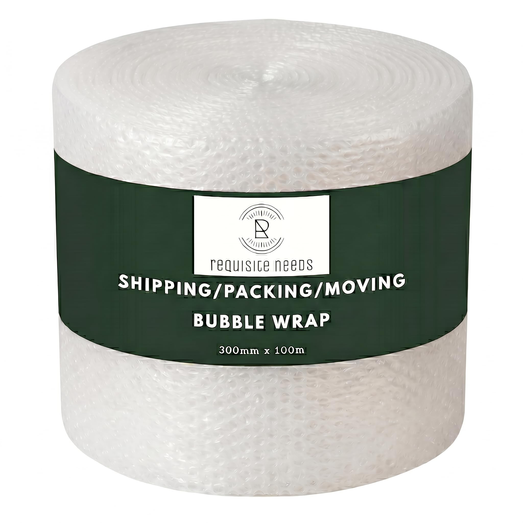 Requisite Needs 300mm x 100m large bubble wrap roll, ideal for moving house, packing and shipping