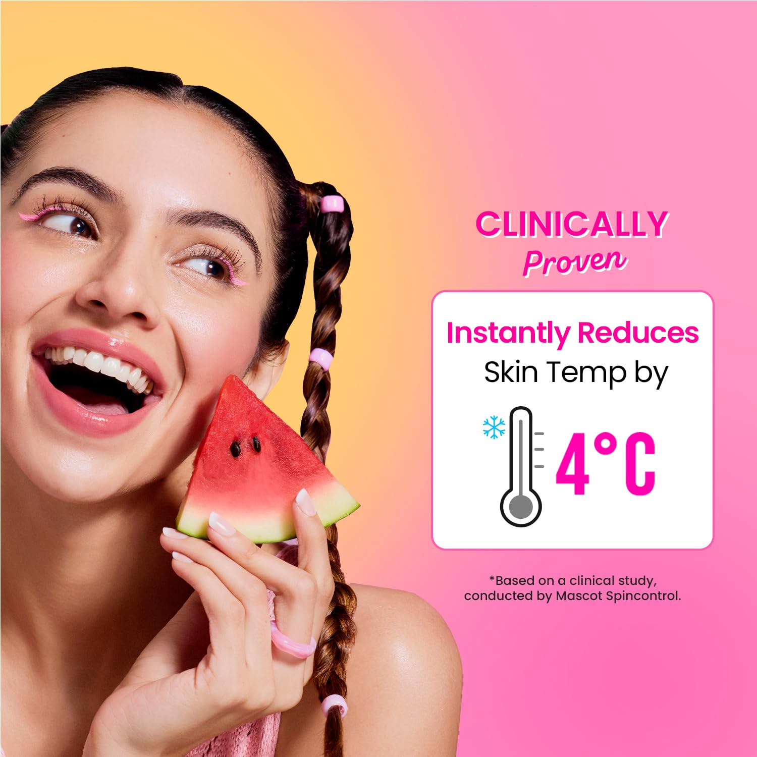 Dot & Key Watermelon Cooling Icy Gel Moisturizer | Instantly Cools Skin, Hyaluronic & Niacinamide | Controls Excess Oil, Boosts Radianc | Refreshes & Soothes Skin, Non-sticky & Non-greasy | 60g 4