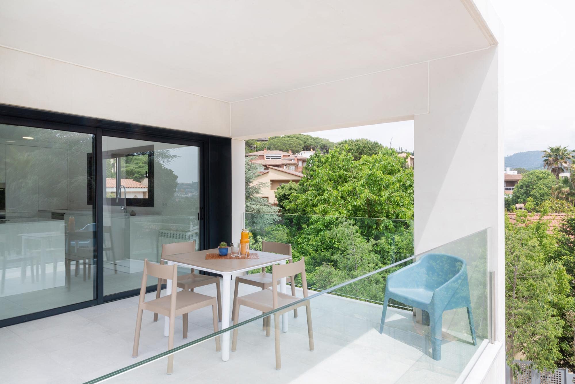 Resol Noa Mesa Rectangular Interior, Exterior 160x90 | jardín, terraza, balcón, Salon, Cocina, Comedor | diseño, Ligero, Multiusos | 4-6 Personas | Pie Blanco - Tablero Blanco