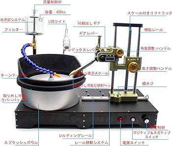 Amazon | Jieoto ジェムファセットマシンストーンアジャスタブル Amazon | Jieoto ジェムファセットマシンストーンアジャスタブル