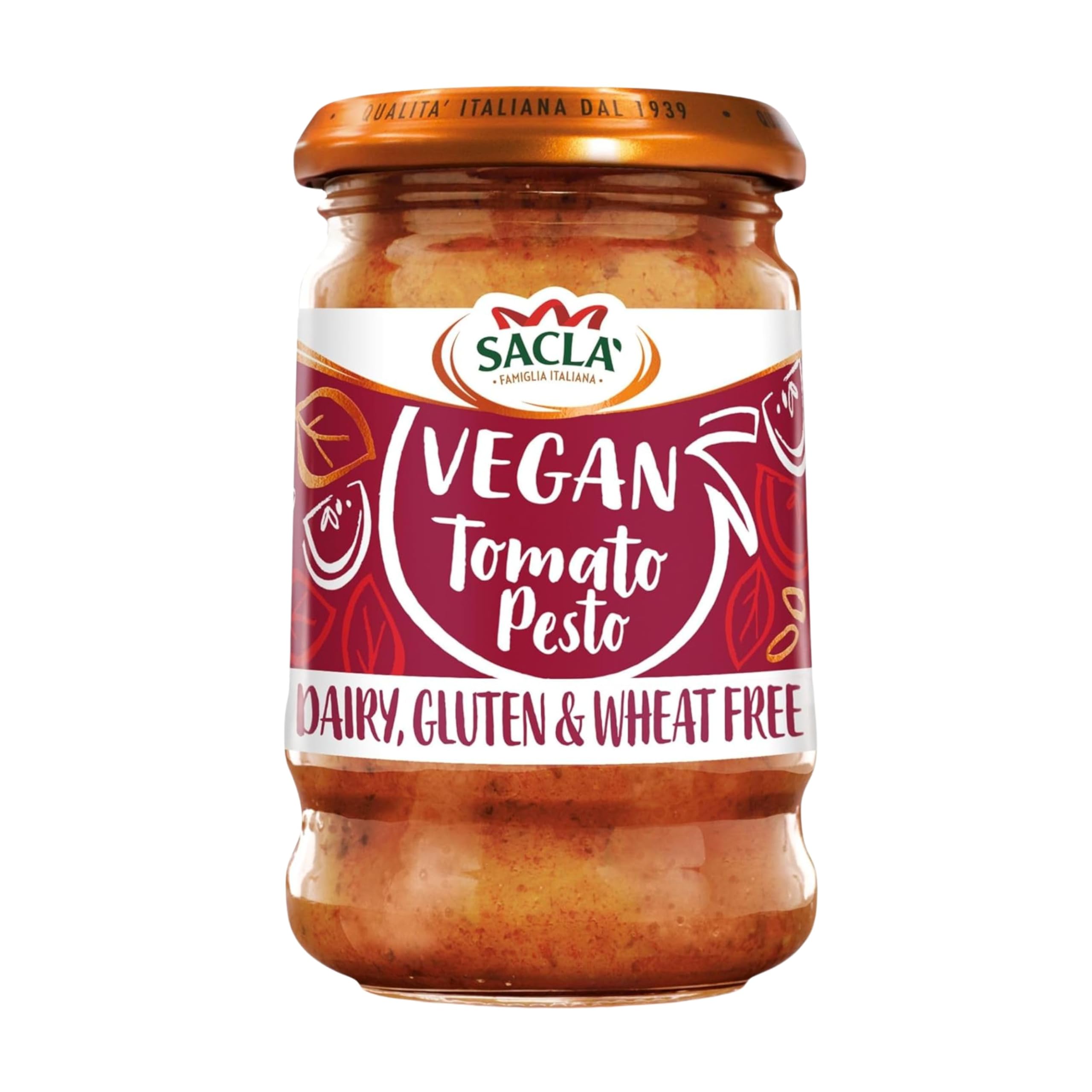 Sacla Free From Tomato Pesto, 190g