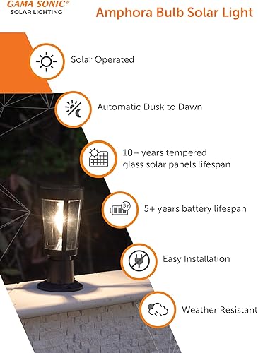 Miniatura 4 de Gama Sonic Bombilla de ánfora solar  Pier3" Fitter Mount