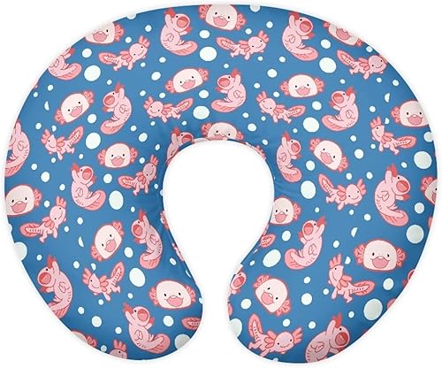 Miniatura 10 de Funda de almohada de lactancia de dibujos animados para recién nacido, estampado de perro salchicha en forma de U, funda de almohada de lactancia