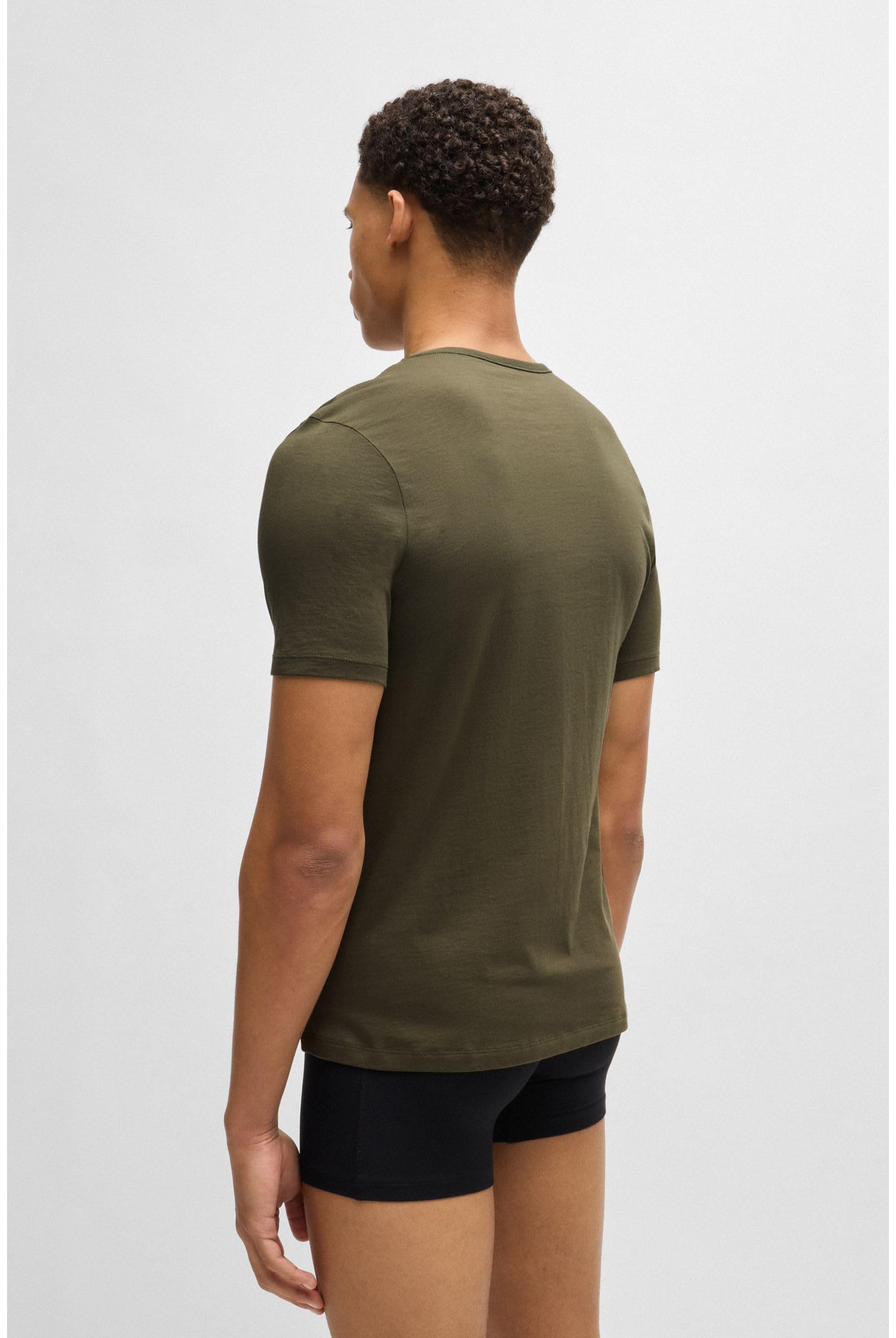 BOSS Herren T-shirt Rn 3p Co T-Shirt