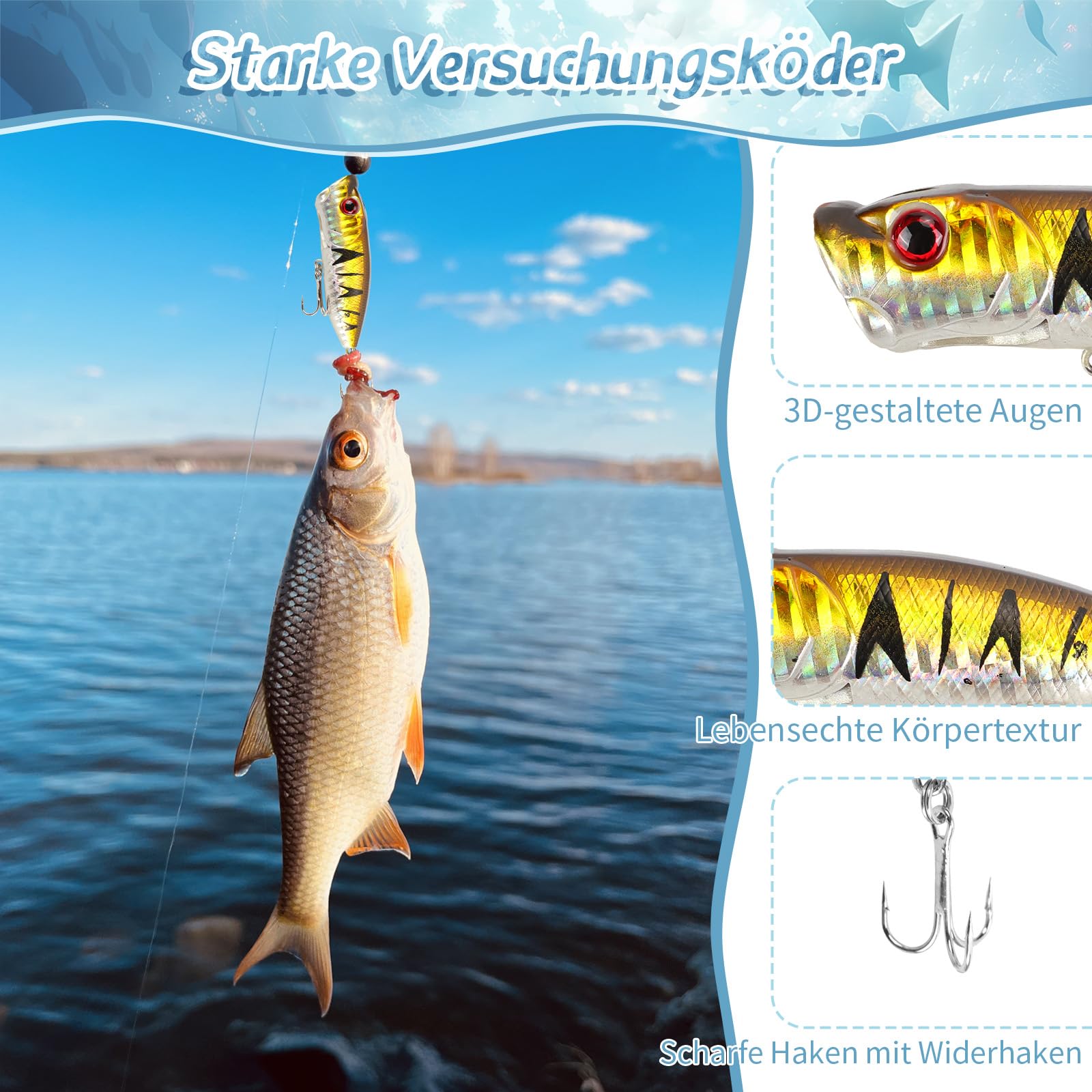 Angel Adventskalender 2025 - 24 Köder Für Angler