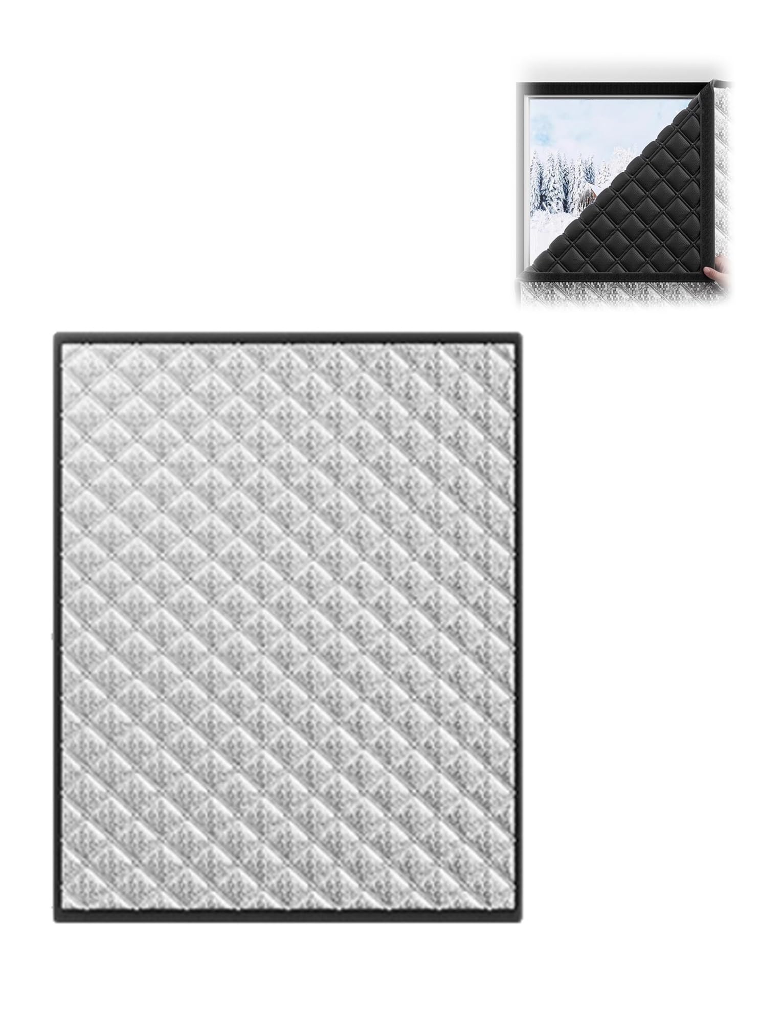 Film occultant for fenêtre pour chambre et salon rideaux isolants hiver