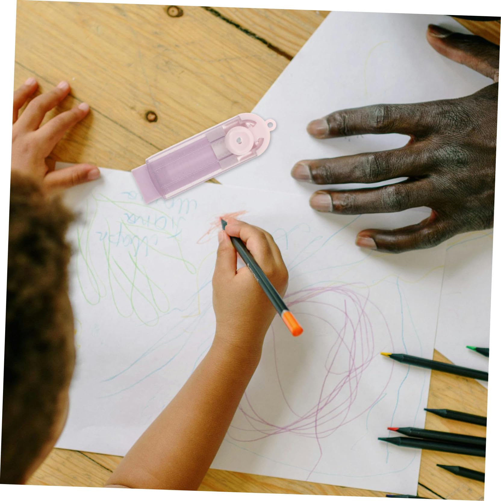 OSALADI 5 ensembles Adorables Gommes Pour Enfants Gommes Sèches Pour Crayons D'École Rétractables Pour Étudiants De Papeterie Pour 4 pièces * 5