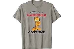 Halloween This Is My Garfield Costume Funny T-Shirt for Adult