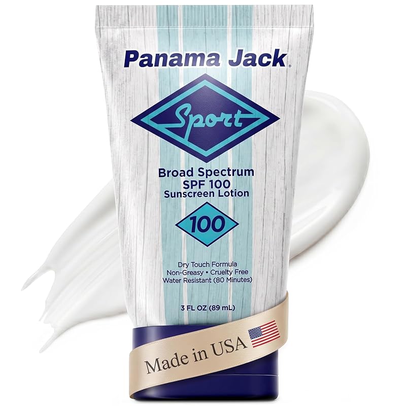Protetor solar corporal Panama Jack Sport FPS 100, 89 mL