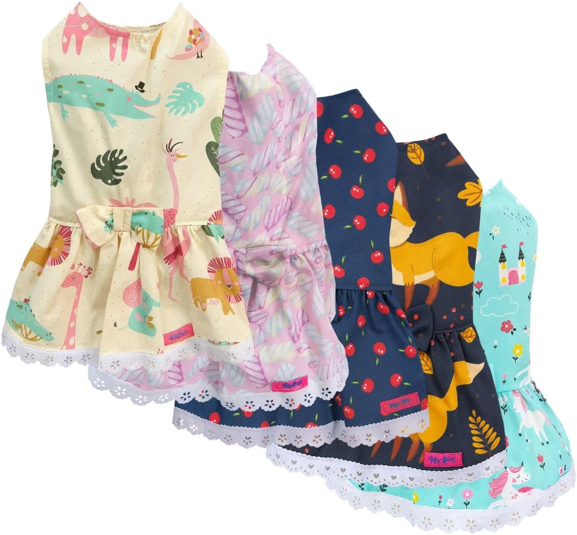 Vestido para Cães Fêmeas Art Pop Estampas Sortidas – n.2