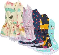 Vestido para Cães Fêmeas Art Pop Estampas Sortidas - n.1