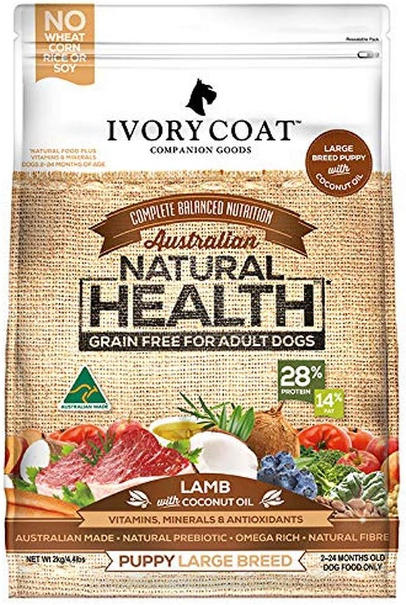 IVORY COAT PUPPY LARGE BREED LAMB 2KG Pet Supplies