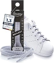 Leazy No Tie Elastic Shoelaces for Sneakers - Easy Anchor at the Tips - No Tie Shoelaces for Kids and Adults