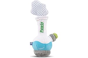 Hilarious DoggieJuana Squeaky Potty Plush Toy