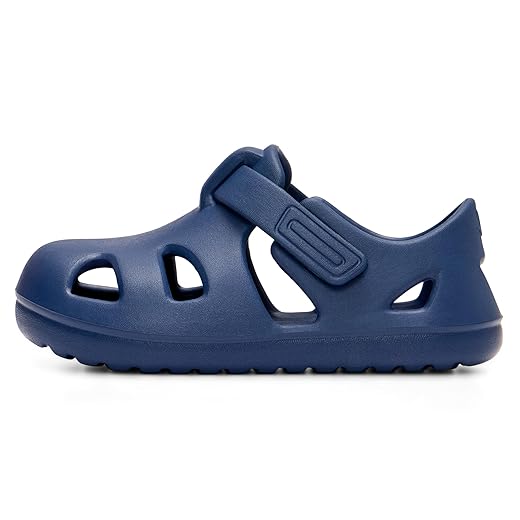 Ten Little Splash Sandals for Toddlers, Kids & Baby - APMA-Approved, Closed Toe, Adjustable Toddler Sandals for Boys & Girls - Flexible EVA, Lightweight, Quick Drying Water Shoes for Kids