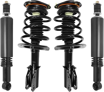 Elite Suspension 4-31-140800-65210c Air Spring to Coil Spring Conversion, Full 4 Wheel Kit