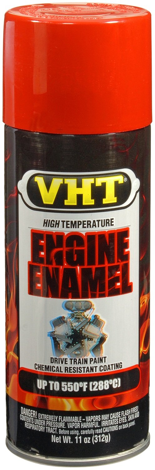 VHT SP155 550° Engine Enamel High Heat Spray Paint – Chrysler Red – 11 oz. Aerosol Can