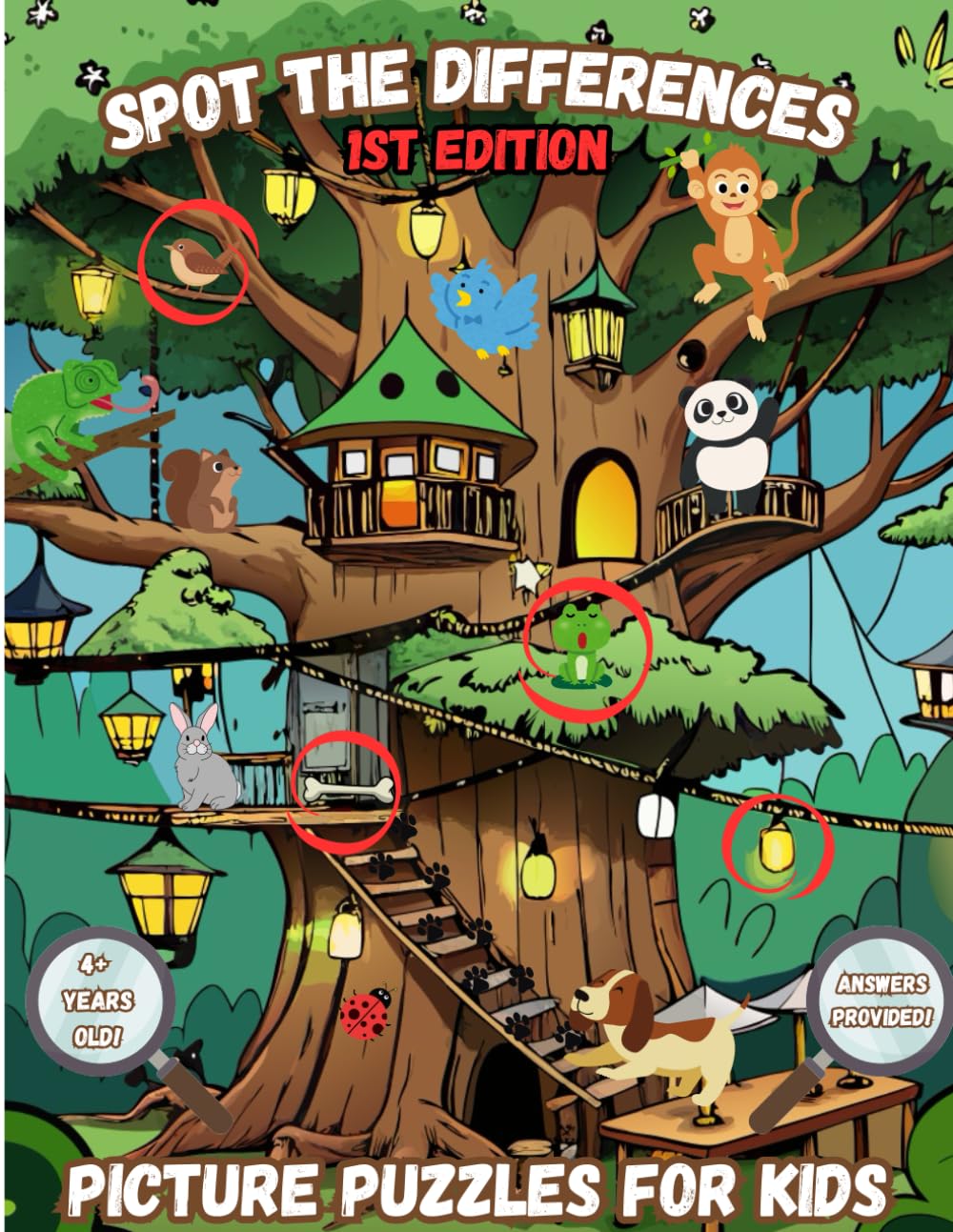 Spot the Differences: Picture Puzzles for Kids