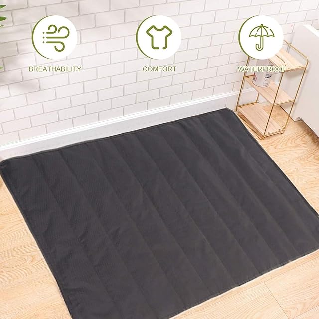 Foto 3 de 7 de bangminda Manta para Mascotas Manta Impermeable Plegable para Perros Gatos 100 x 70 cm Colchón Perro Alfombra…