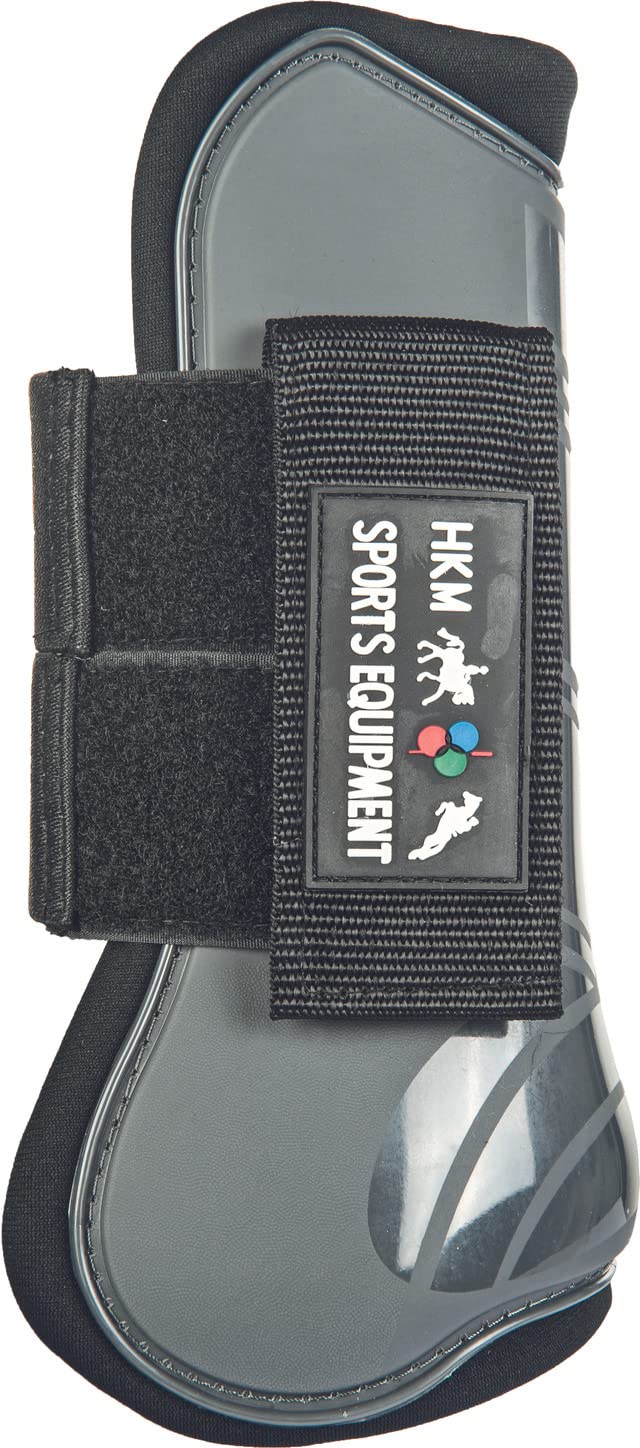 Set Di 4 Ghette Da Salto HKM 8566 Pony COB Full - Con Fodera Interna, Regolabili In Velcro, Lavabili