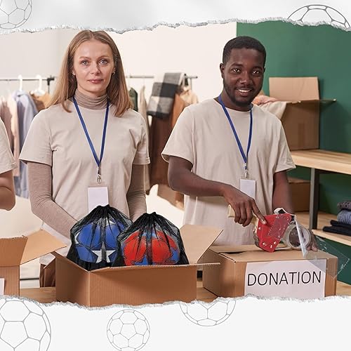 Miniatura 5 de Paquete de 2 pelotas de fútbol desinfladas de Navidad con bomba para niños, tamaño 3, tamaño 4, tamaño 5, ofertas a granel, pelotas de fútbol con