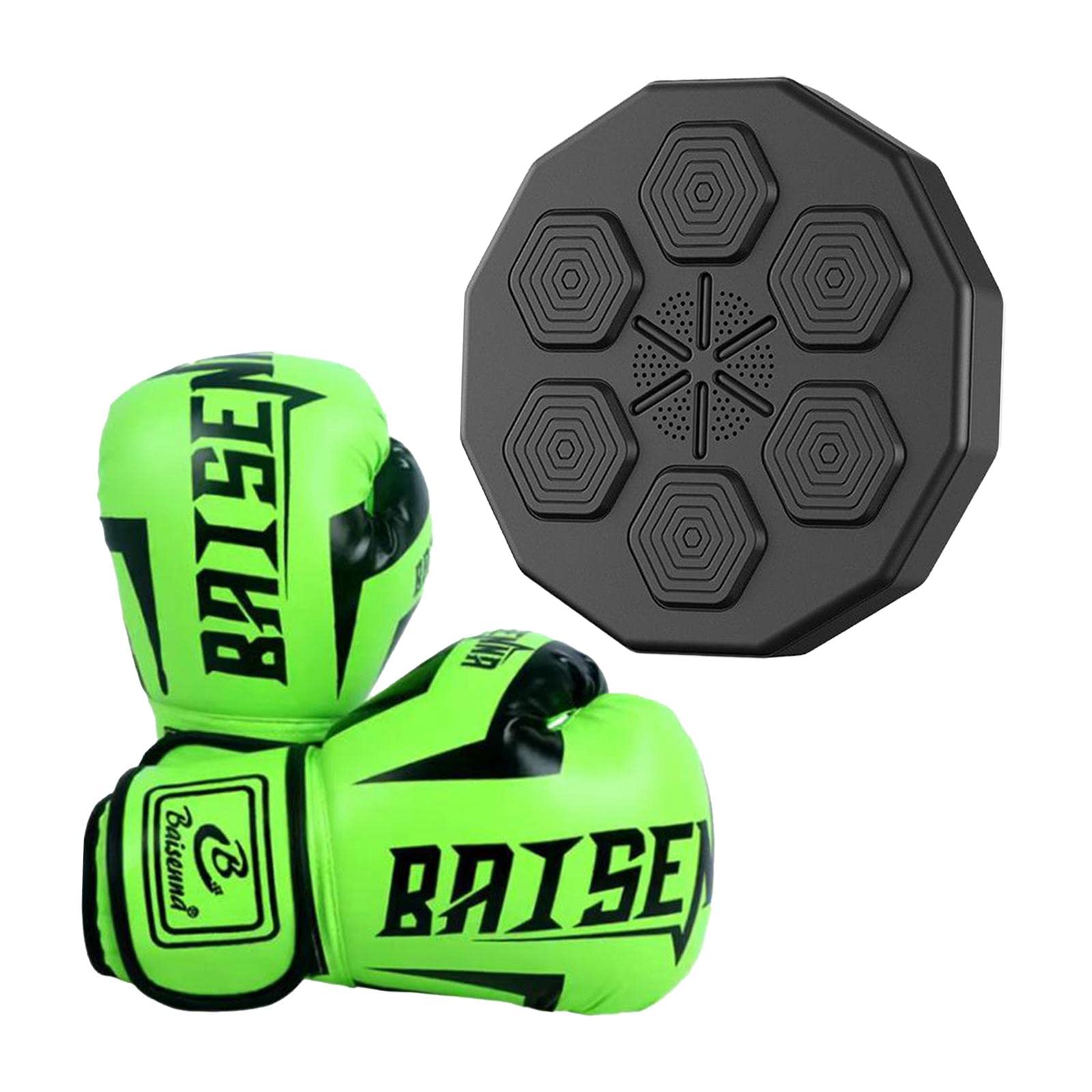 Smart Boxing Machine with Boxing Gloves Strength Tester Sandbag for Gym Green Color Child|Punching Bags-image-19