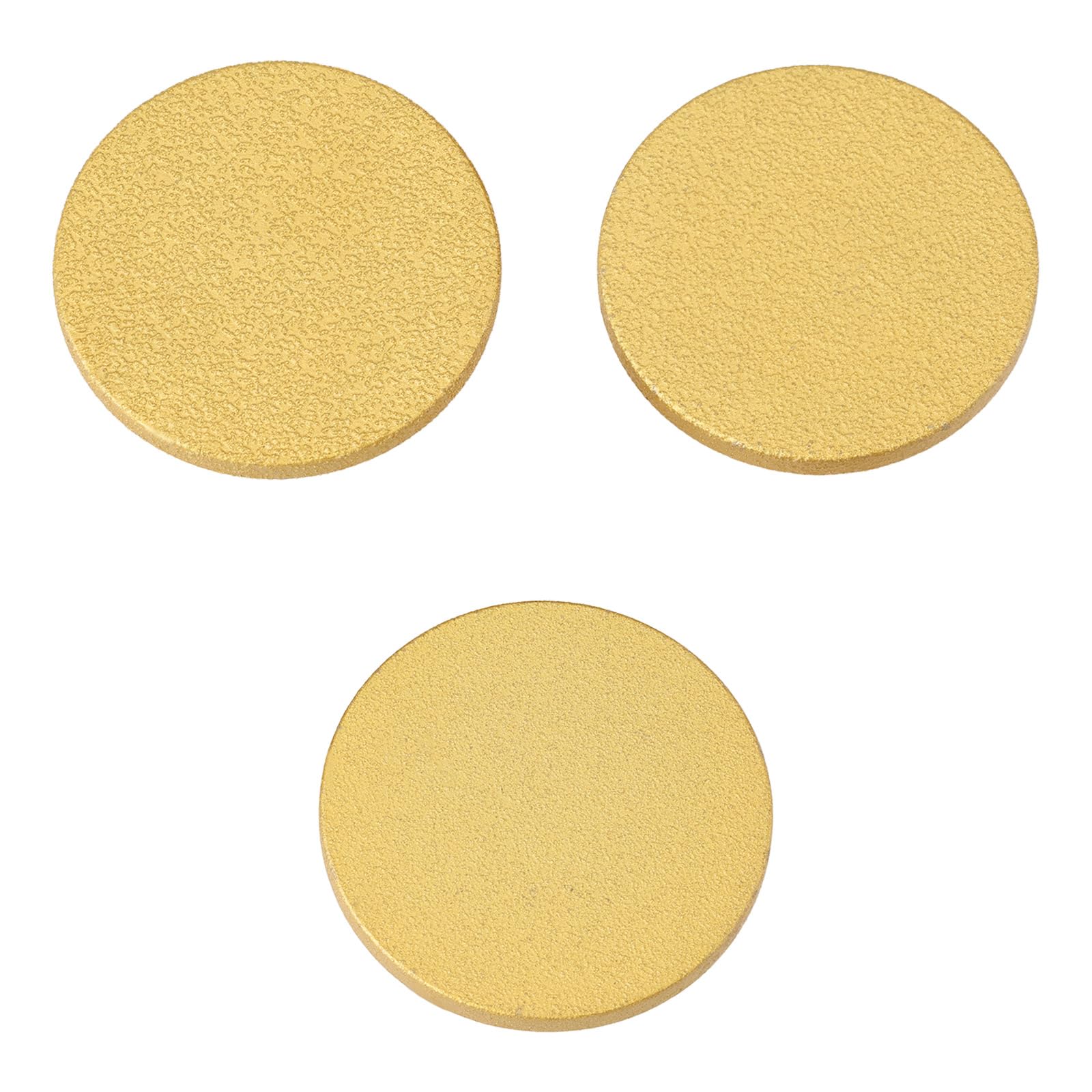 ECSiNG 3Pcs 50mm Diamond Flat Grinding Heads #45#60#100 Compatible with M10 Angle Grinders