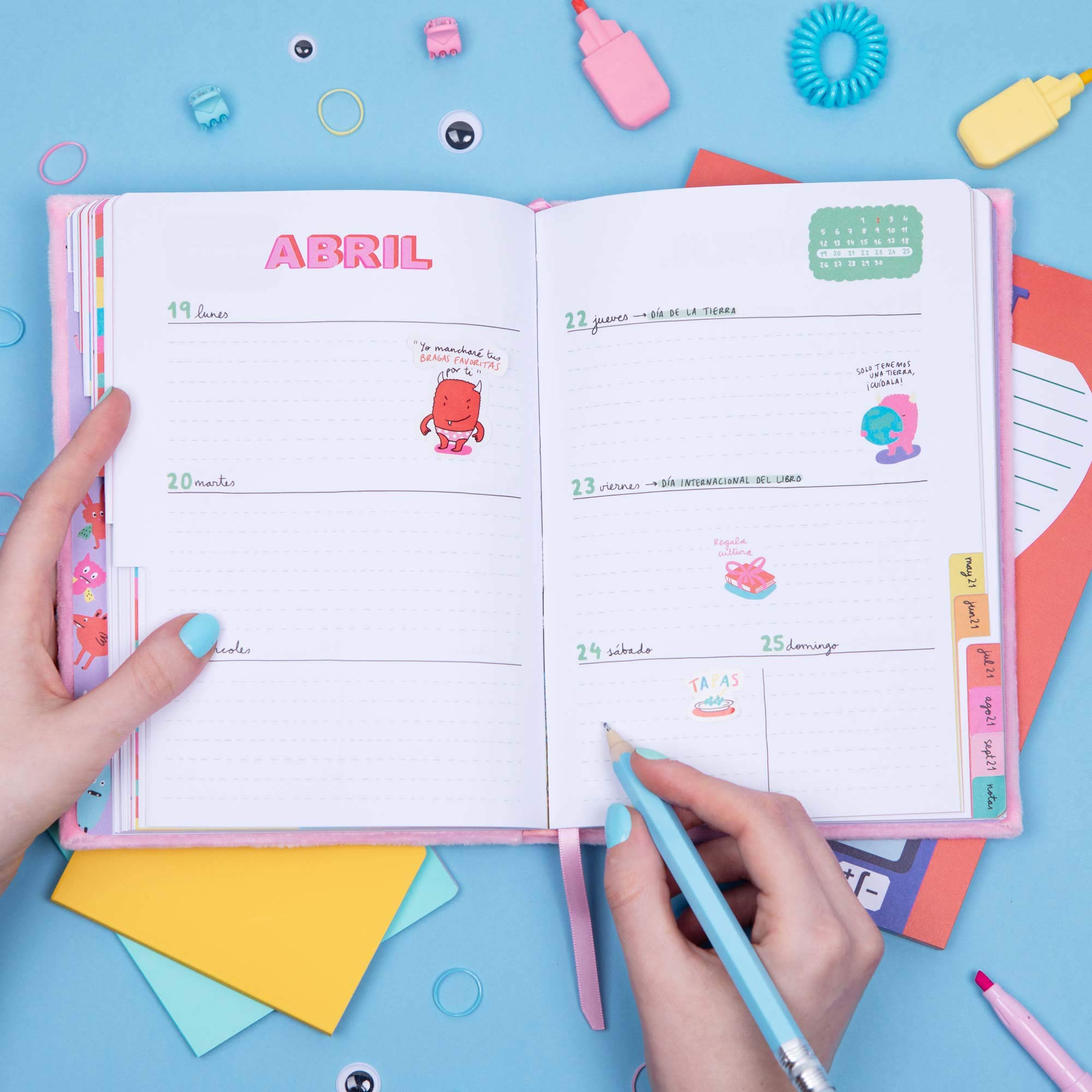 Planeta Gifts Agenda escolar 2020-2021 Lyona (TANTANFAN)