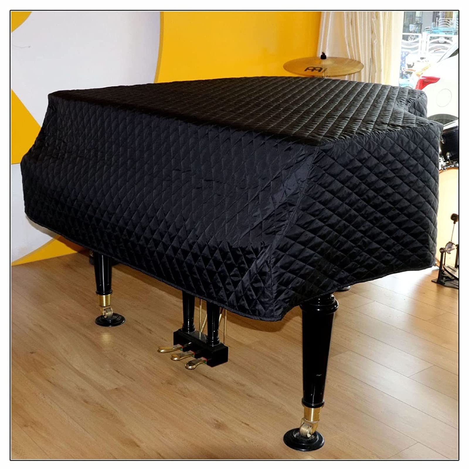 Copertura per Pianoforte, Copertura per Pianoforte a Coda per Ordine Privato Addensato - 200 cm Sopra Copertura Antipolvere per Pianoforte a Coda Addensata, Copertura per Pianoforte Professio