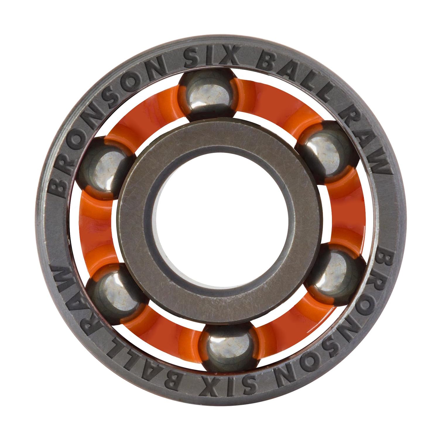 Bronson Raw 6-Ball Skateboard Bearings