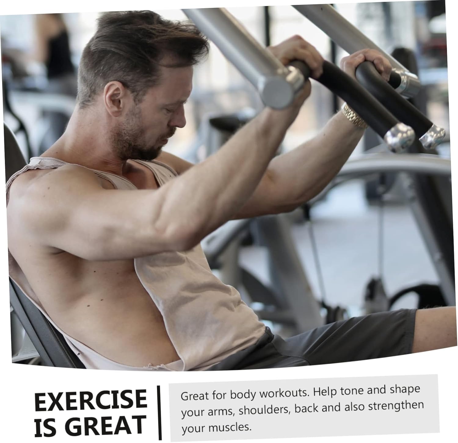 Toyvian Steel Barbell Sleeve Rack for Strength Training Compact Lightweight and Portable Design for Home and Gym Use Dual Barrel for Efficient Muscle Group Workouts