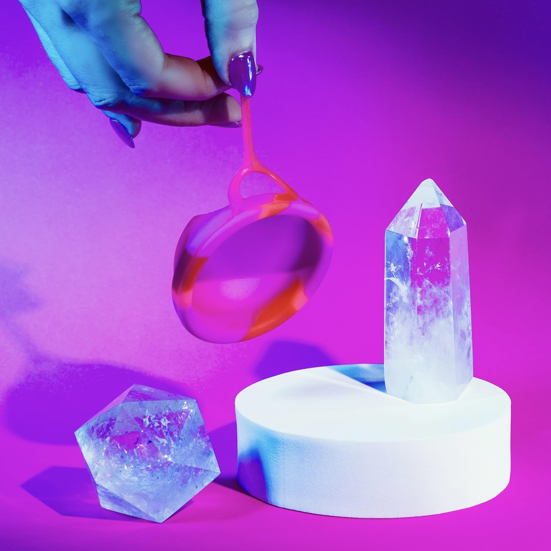 The Menstrual Disco by Viva La Flow – Ultra-Soft & Comfortable Design | Oh So Easy Insertion & Removal | 100% Medical-Grade Silicone Disc | Suction-Free Menstrual Cup Alternative