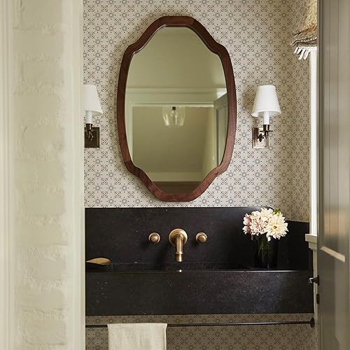 Miniatura 27 de Lukery Azulejos de despegar y pegar, impermeables, para azulejos de cocina, azulejos autoadhesivos, azulejos de PVC, azulejos de pared, azulejos