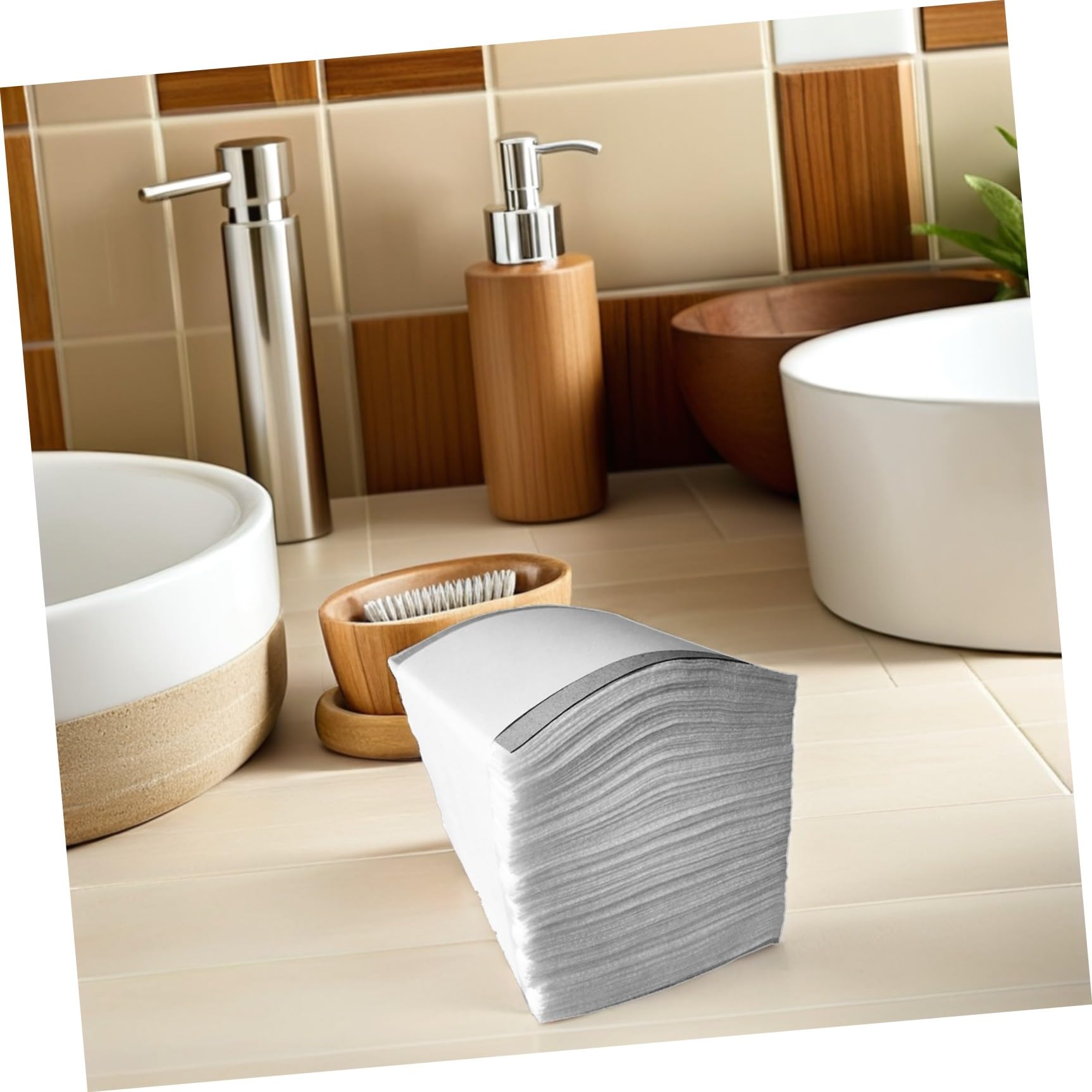 Toyvian Strisce Struccanti Non Tessute 300 Pezzi Leggeri e Assorbenti per Viso, per Applicazione Domestica e Centri Estetici