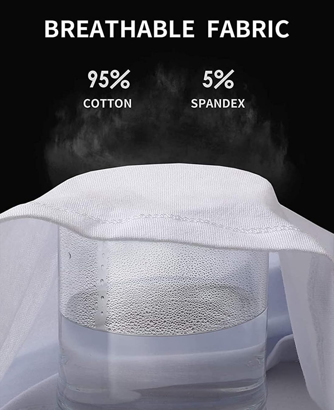 beautyin Cotton Camisole Tops for Women Shelf Bra Adjustable Spaghetti Strap Tank Top Basic Cami Undershirt - Image 6