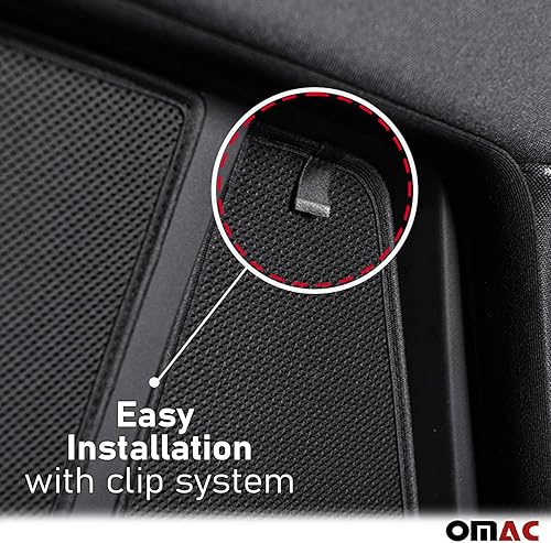 Miniatura 5 de OMAC Persianas laterales de automóvil para Mercedes Metris Van 2016-2023, 2 piezas  Parasol específico para vehículo  Cortina de privacidad para