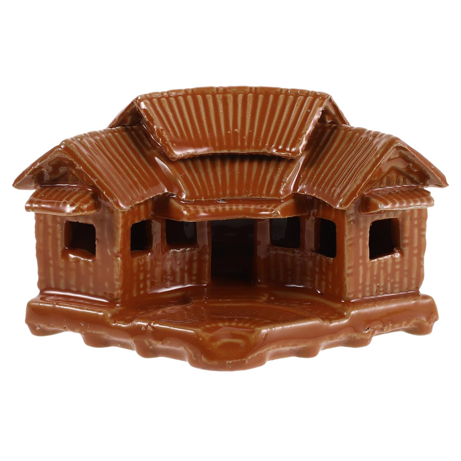 Jardin féerique pour bonsaï : figurine maison miniature contre le stress