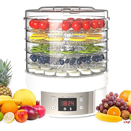 5-Tray Multi-Purpose Mushroom Dehydrator Machine