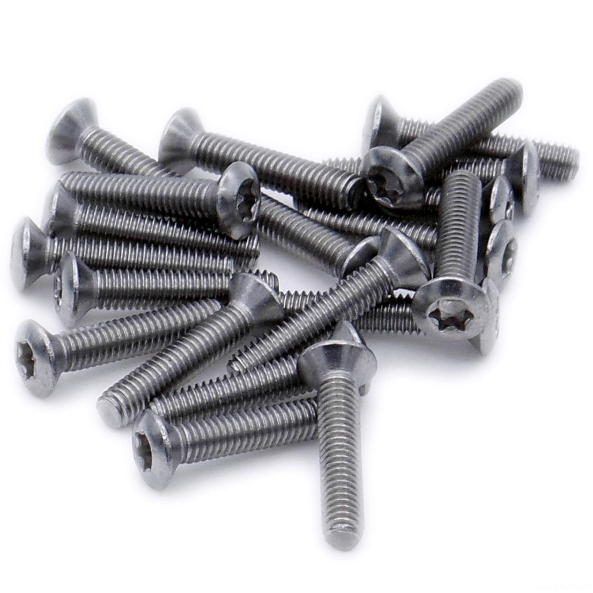 Singularity Supplies M6 (6Mm X 20Mm) Tx Socket Raised Countersunk Machine Screw (Bolt) - Stainless Steel (A2) (Pack Of 20)