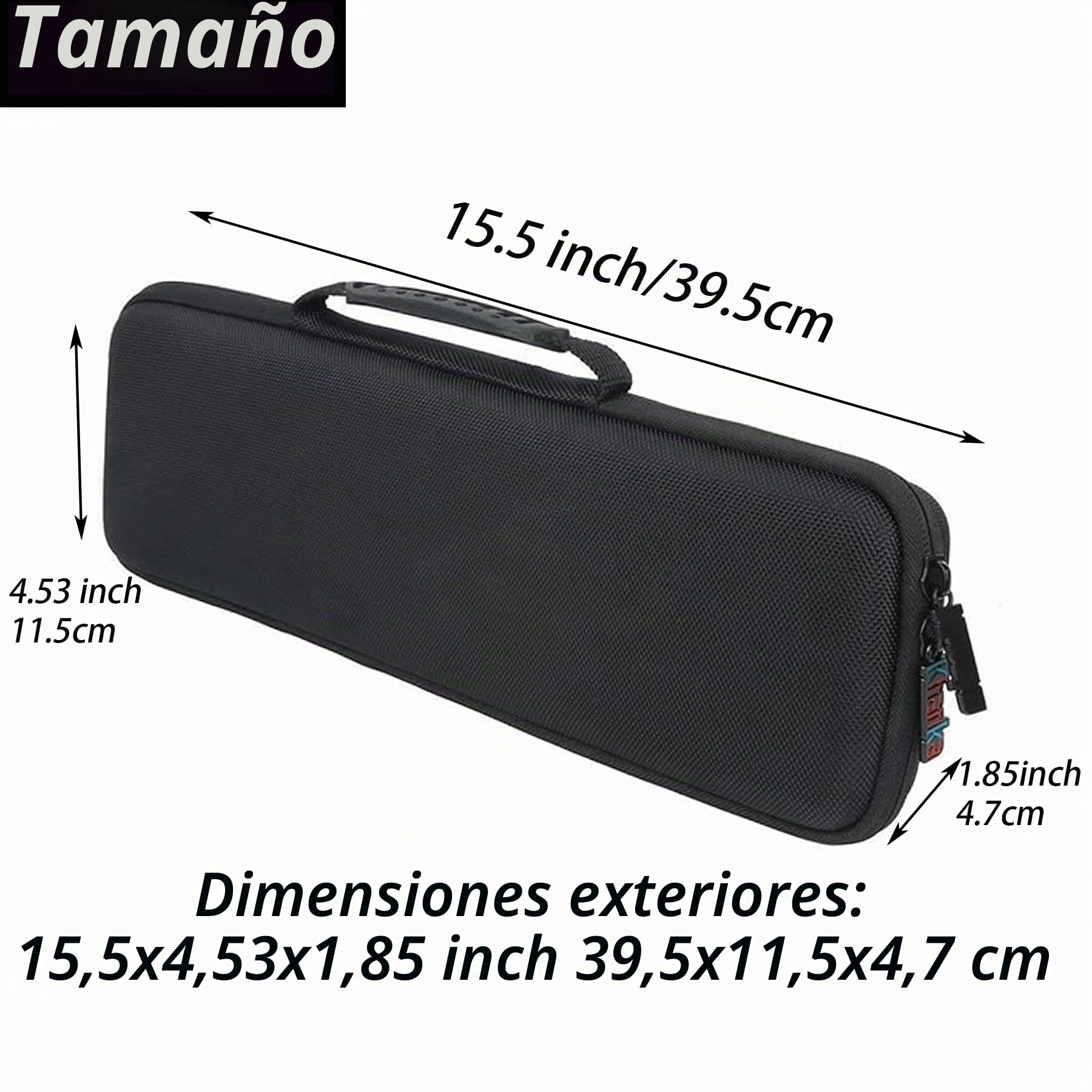Khanka Funda de Viaje Dura para Akai Professional Pro LPK25 Teclado inalámbrico Maestro Midi Bluetooth Ultra Compacto