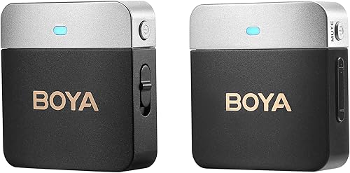 Miniatura 9 de BOYA Micrófono Lavalier inalámbrico para teléfono Android, iPhone 15, Plug Play, micrófono de solapa USB-C, cancelación de ruido, clip inalámbrico