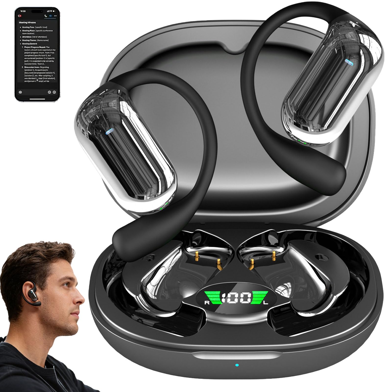 Amazon.com: Linguawave Pro — AI Translation Earbuds Real Time 144